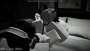 submissive babe bends for my cock in doggy creampie game session 68