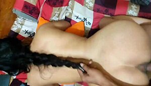 Best Indian Big Ass Girl Rides Driver's Monster Cock Cowgirl in Car at Home