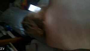 Young bbw asian bends over for birthday pussy pounding surprise