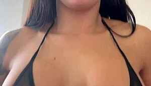 Fat Brazilian Milf in Black Bodysuit Takes Huge Anal Fisting and Creampie Bent Over