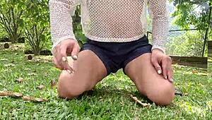 check out this shemale verification video up close and personal