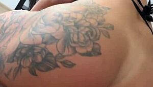 Fat Brazilian Milf in Black Bodysuit Takes Huge Anal Fisting and Creampie Bent Over