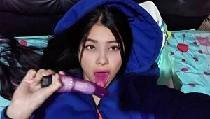 Hot babysitter with huge tits craved my cock right when i got home