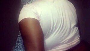 ebony stepsis spreads big ass for monster bbc pounding