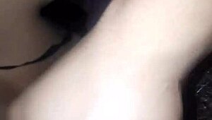 hey nerdy latina asks for milk right in her little mouth.