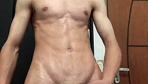 Think you can handle this brazilian stud's massive cock tease?