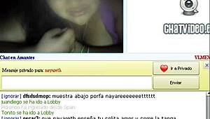 chilena tetota teases secrets in vl's steamy web chat session