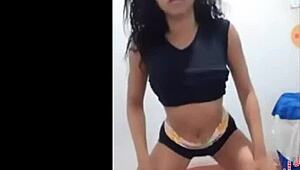 sexy cute teen dances beautifully showin off her hot moves and beauty