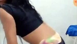 sexy cute teen dances beautifully showin off her hot moves and beauty