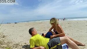 Handjobs Blowjobs und Cumshots direkt vor der Menge gesehen?