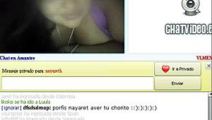 chilena tetota teases secrets in vl's steamy web chat session