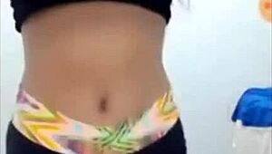 sexy cute teen dances beautifully showin off her hot moves and beauty