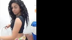 sexy cute teen dances beautifully showin off her hot moves and beauty