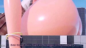 giantess humps massive building hard
