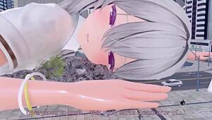 giantess humps massive building hard