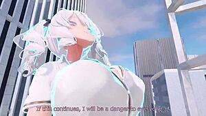 giantess humps massive building hard