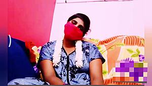 indian housewife cheats on hubby with video call dirty talk boyfriend 📱😈