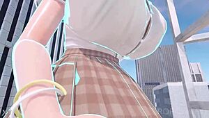 giantess humps massive building hard