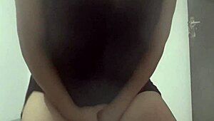 check out this latina amateur dancing sexy with her dildo toy