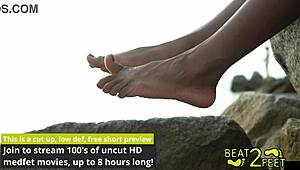 giggles, my feet in these heels got me strutting so sexy, tease em close with my long hair and tats...