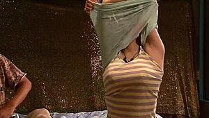 Hot horny gf 😍 fucking hard with big tits bouncing wildly!