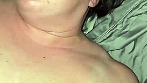 milf gets raw creampie pounding during wild camping sex