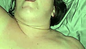 milf gets raw creampie pounding during wild camping sex