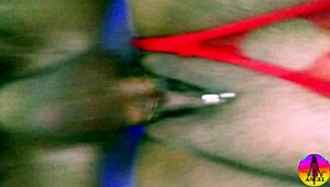 paty angel's pierced pussy stuffed with lucas braga's thick penis creampie