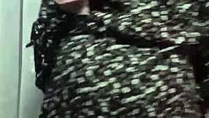 my sexy arab housewife teacher strips naked and dances when home alone