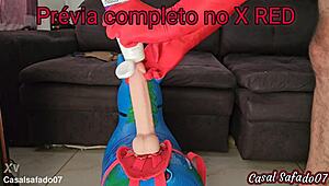 marido quicando no cu da esposa gorda no pula-pula? completo e insano!