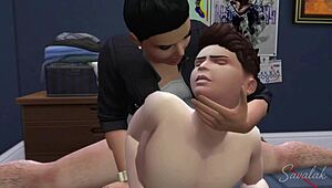 two fierce mistresses break young boyfriend into total submission with toys and commands full story