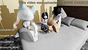 first time foursome: watch me fuck your hot friends too?~