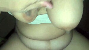 Her hairy pussy gets fucked so deep it gapes with cum dripping everywhere