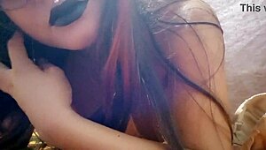 Step-Sister's Amazing Tits Flash Outdoors! Grab Camera to Film Sexy Bitch Modeling Hot