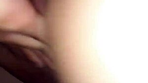 my cousin craves my thick 20cm cock so bad she orgasms wildly on it
