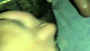 Her hairy pussy gets fucked so deep it gapes with cum dripping everywhere