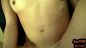 Damn this POV beauty sucks dick so good before riding cock with her girlfriend!