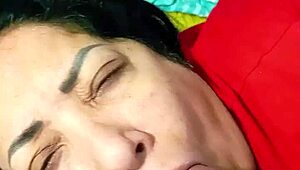 Stepmom Shocked by Huge Cock Domination and Big Natural Tits Play