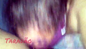 bbw latina sub licks and worships hubby's cock for cuckold humiliation