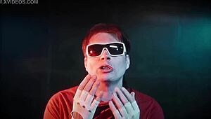 alex angel strips dances kisses in steamy bathroom group play