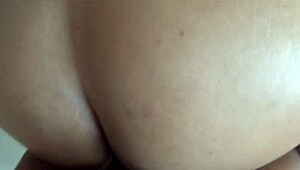 wake up that horny curvy redhead to pound her hairy pussy and creampie deep