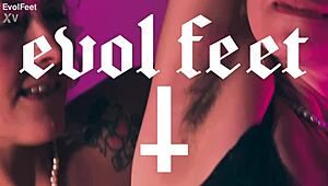 Girls, don't you love licking feet and hairy armpits with your bisexual blonde latina milf goddess friend?