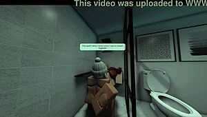 gf crashes shower demanding my monster cock deep inside