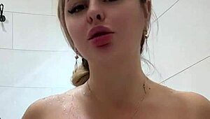 damn this milf wife with monster natural tits craves two cocks poolside