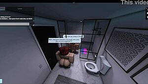 gf crashes shower demanding my monster cock deep inside