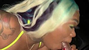 creampied at pool party 😍 bent over big cock in public!