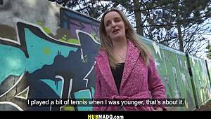 Think this fake agent can really handle charlie forde's big ass in that room?