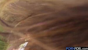 early morning kinky girlfriend isabella nice chokes on sloppy outdoor deepthroat lick