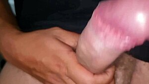 you won't believe this hung guy's closeup huge cock stroke anal play massive cumshot