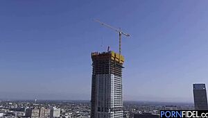 early morning kinky girlfriend isabella nice chokes on sloppy outdoor deepthroat lick